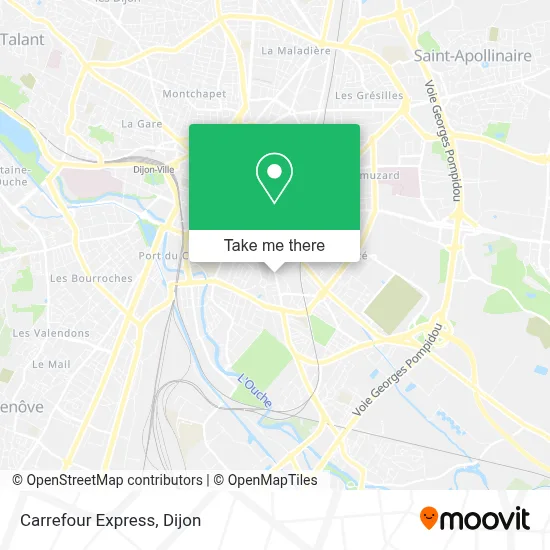 Carrefour express map