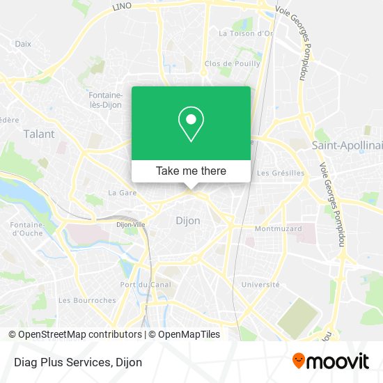 Diag Plus Services map