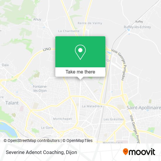 Severine Adenot Coaching map