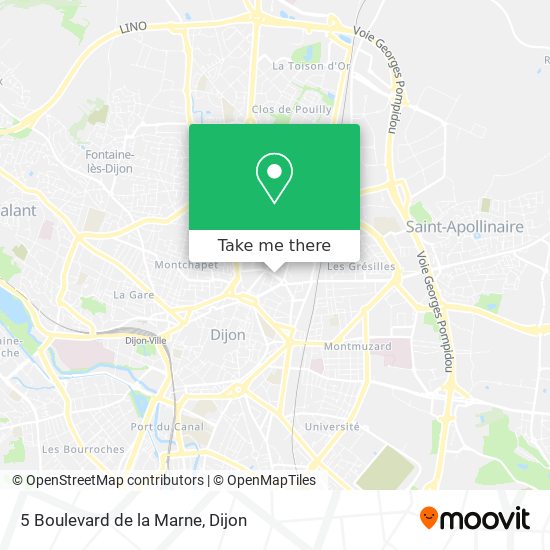 5 Boulevard de la Marne map