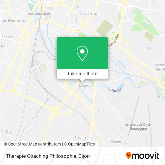 Therapie Coaching Philosophie map