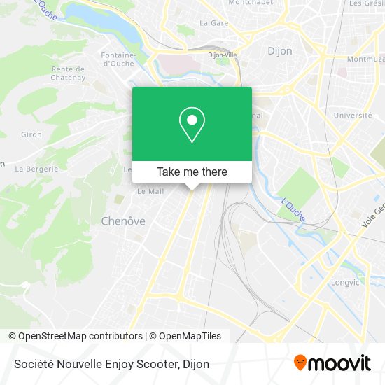 Société Nouvelle Enjoy Scooter map