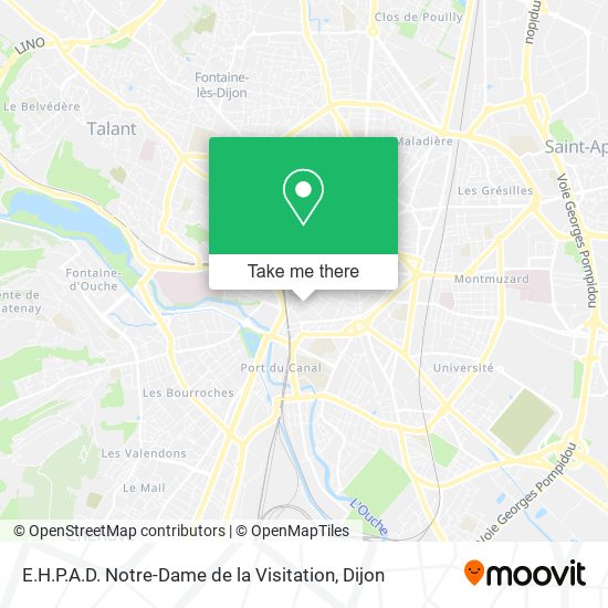 E.H.P.A.D. Notre-Dame de la Visitation map