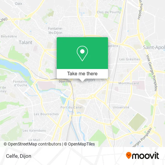 Celfe map