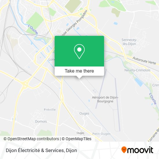 Dijon Électricité & Services map