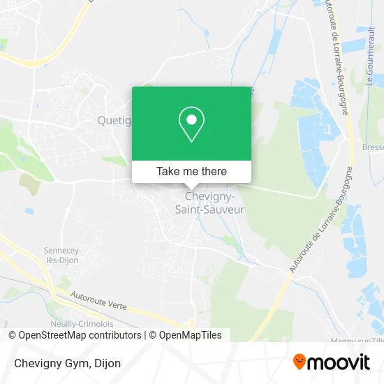 Chevigny Gym map