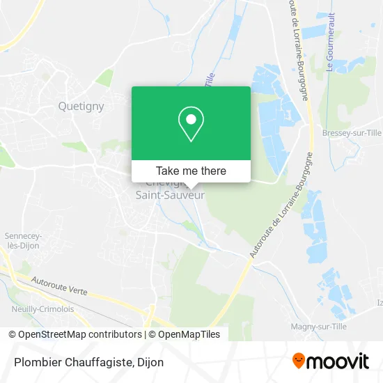 Plombier Chauffagiste map