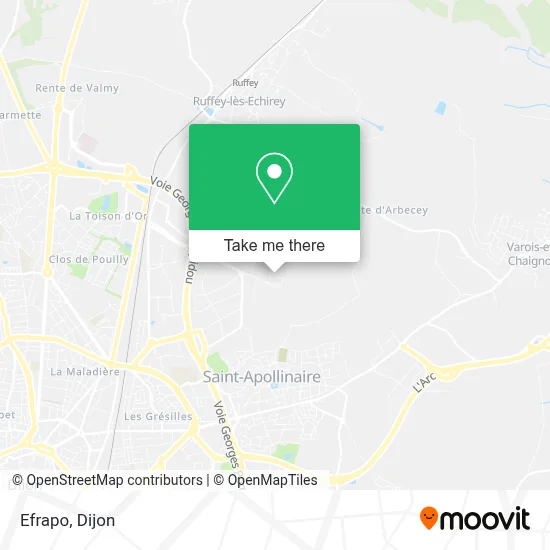 Efrapo map
