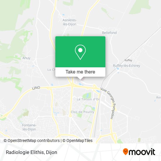 Radiologie Elithis map