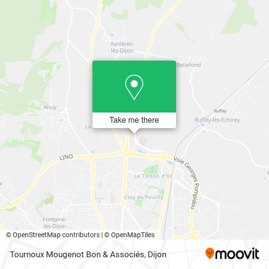 Tournoux Mougenot Bon & Associés map