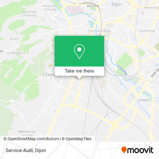 Service-Audi map