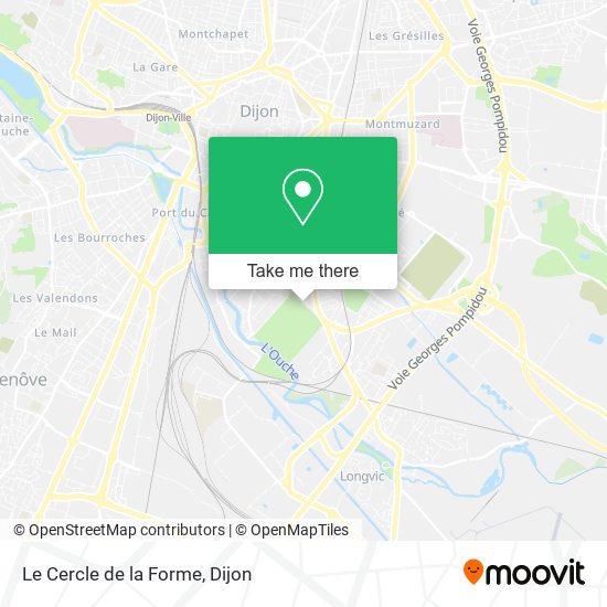 Le Cercle de la Forme map