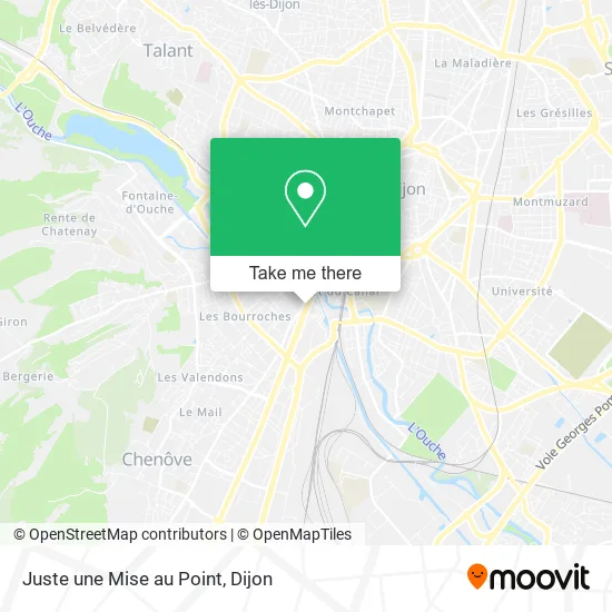 Juste une Mise au Point map