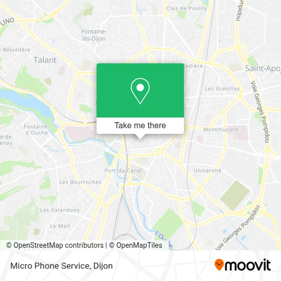 Micro Phone Service map