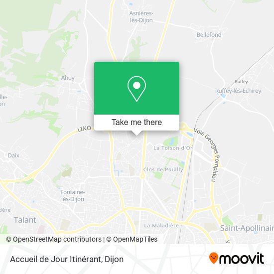 Accueil de Jour Itinérant map