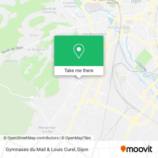 Gymnases du Mail & Louis Curel map
