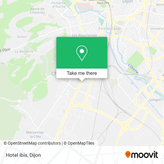 Hotel ibis map