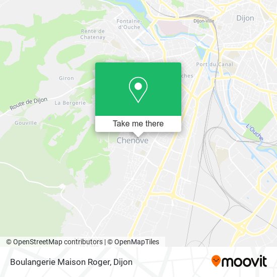 Boulangerie Maison Roger map