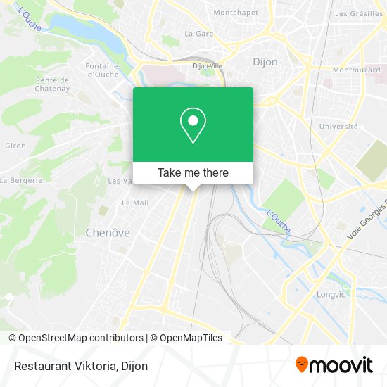 Restaurant Viktoria map