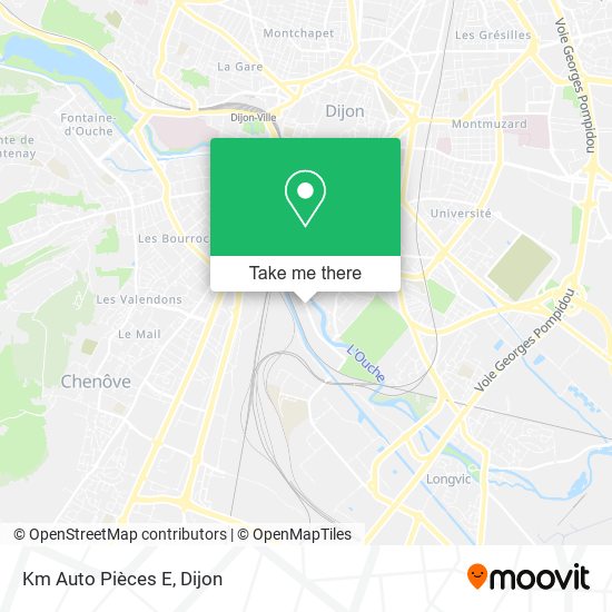 Km Auto Pièces E map