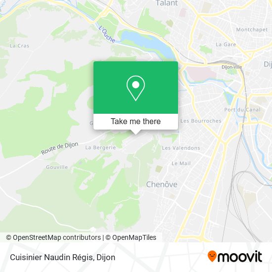 Cuisinier Naudin Régis map