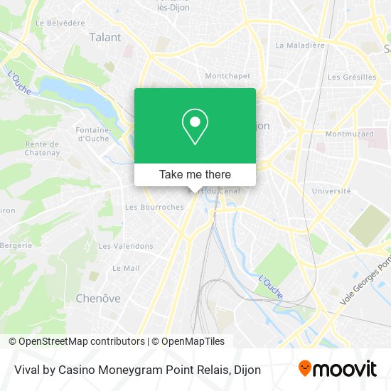 Vival by Casino Moneygram Point Relais map