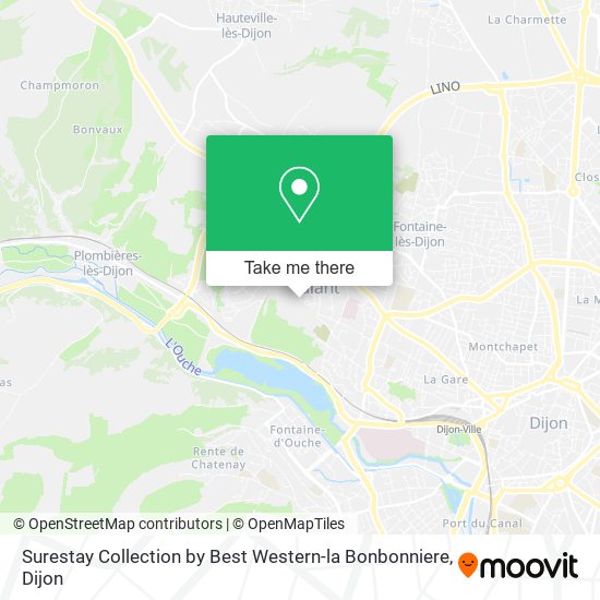 Surestay Collection by Best Western-la Bonbonniere map