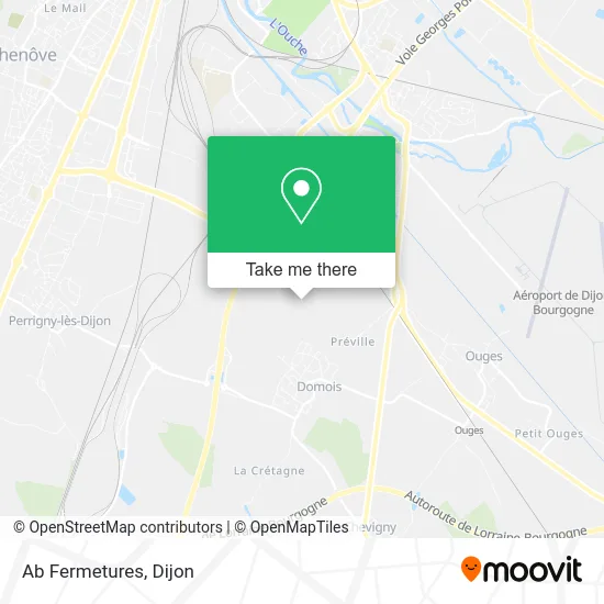 Ab Fermetures map