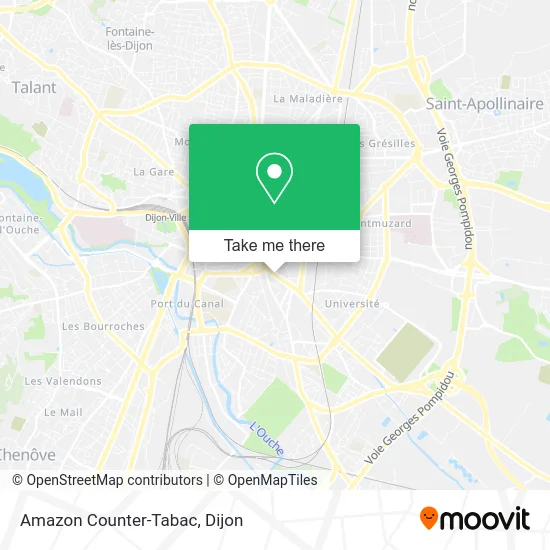 Amazon Counter-Tabac map