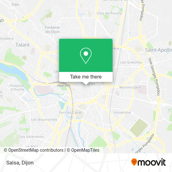Salsa map