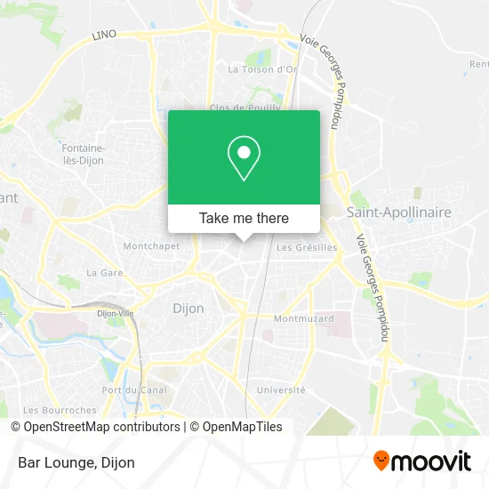 Bar Lounge map