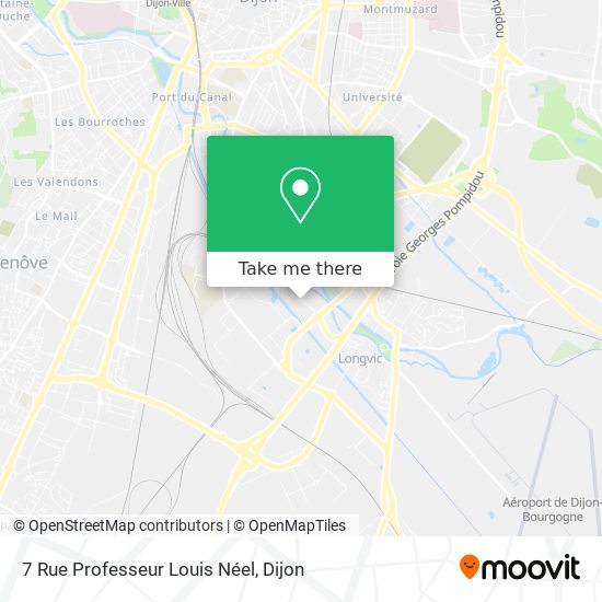 7 Rue Professeur Louis Néel map