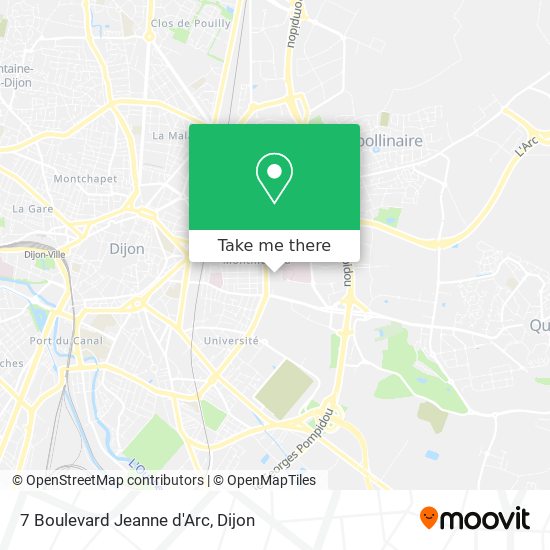 7 Boulevard Jeanne d'Arc map