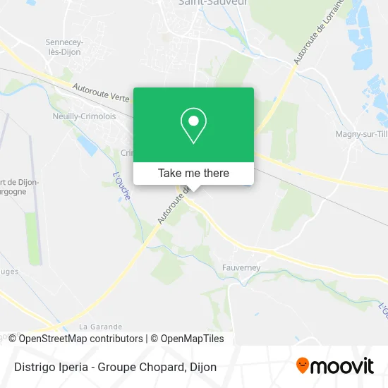 Distrigo Iperia - Groupe Chopard map