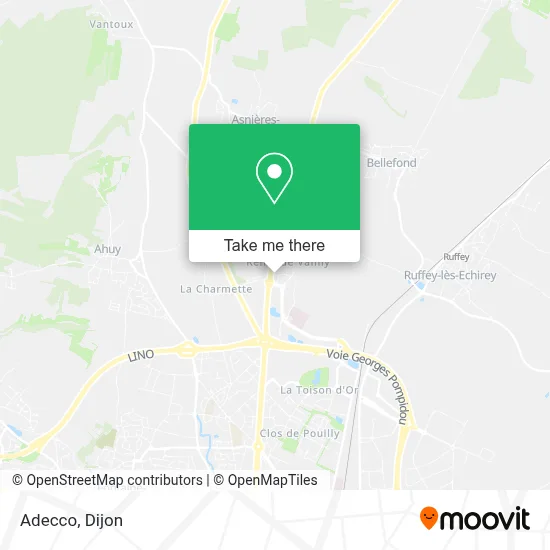 Adecco map