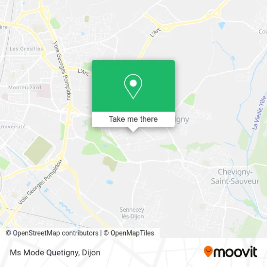 Ms Mode Quetigny map