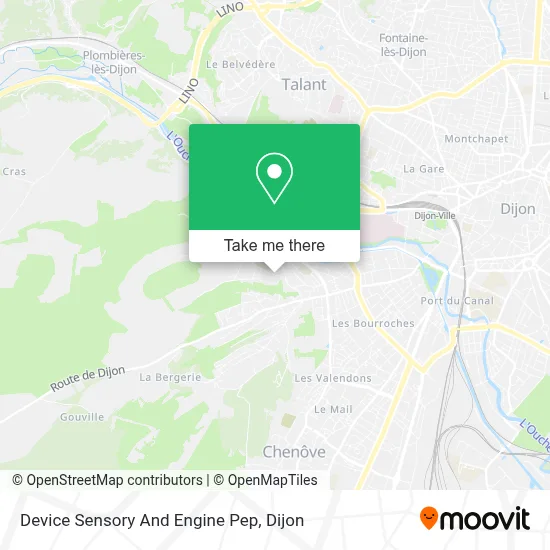 Device Sensory And Engine Pep map