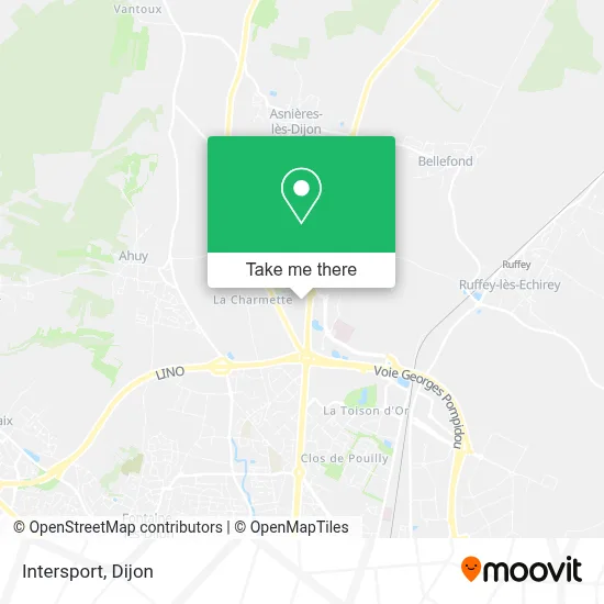 Intersport map