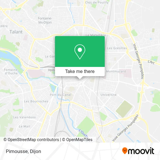 Pimousse map