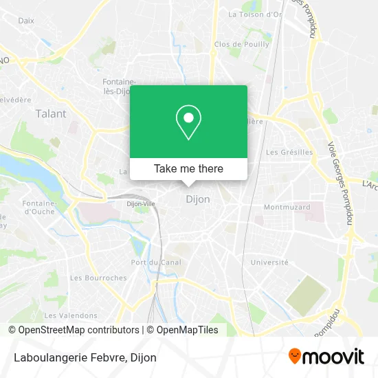 Laboulangerie Febvre map
