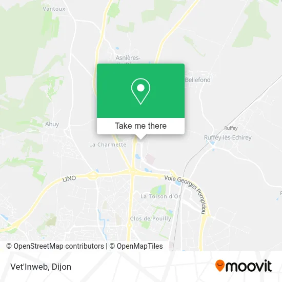 Vet'Inweb map