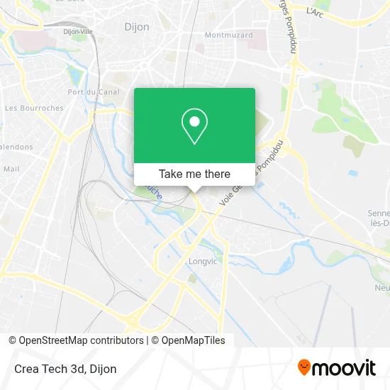 Crea Tech 3d map