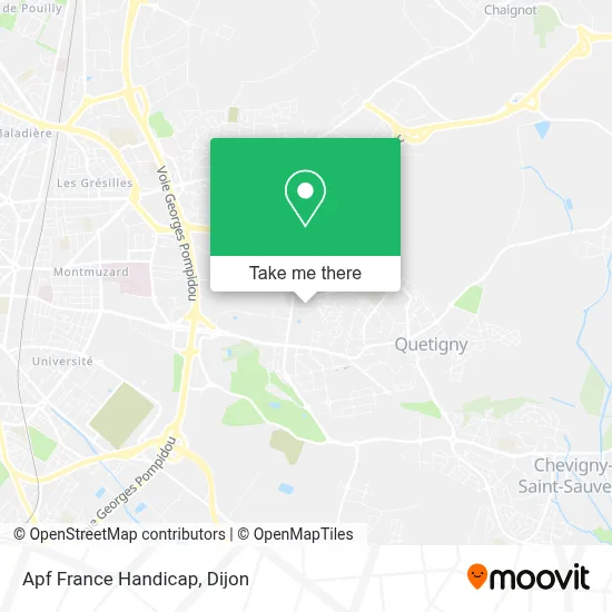 Apf France Handicap map