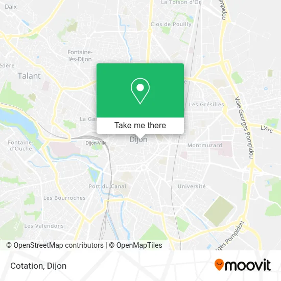 Cotation map