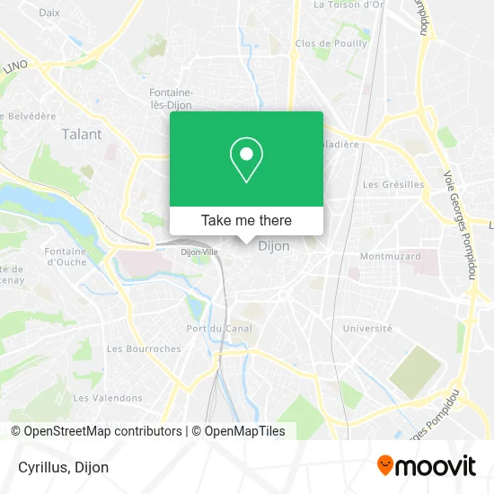 Cyrillus map