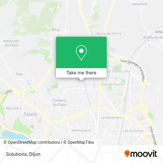 Solutions map
