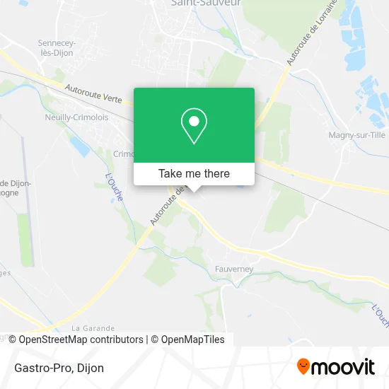 Gastro-Pro map