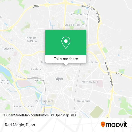Red Magic map