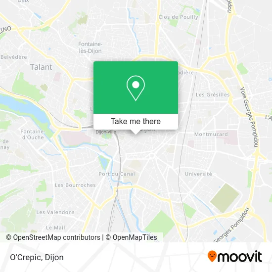 O'Crepic map