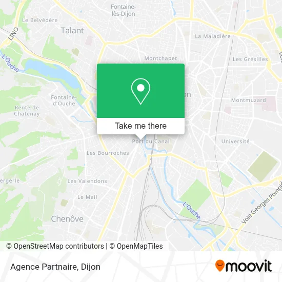 Agence Partnaire map
